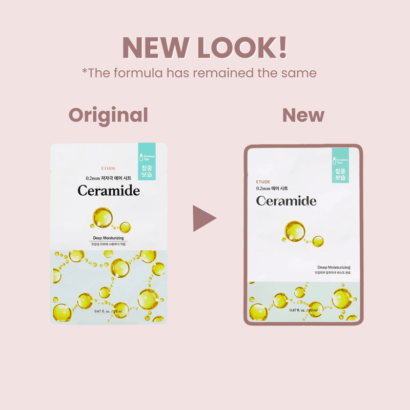 ETUDE HOUSE 0.2 Therapy Air Mask Ceramide packaging new