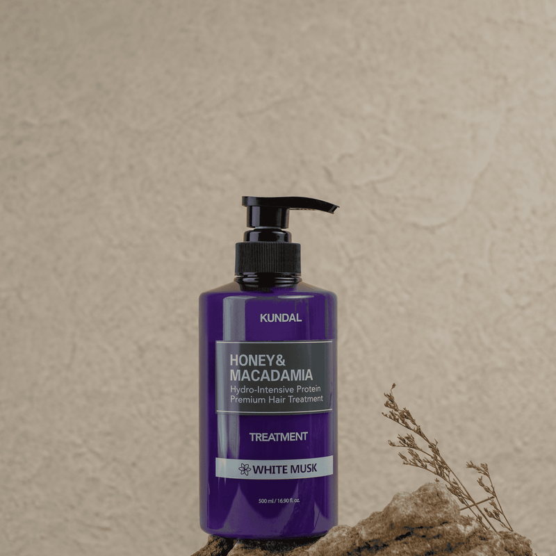 KUNDAL Honey & Macadamia Protein Treatment White Musk (500ml)