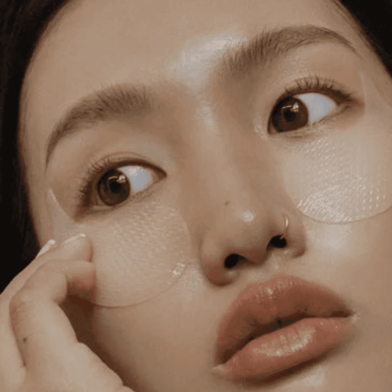 ABIB Collagen Eye Patch Jericho Rose Jelly (60pcs) on the skin