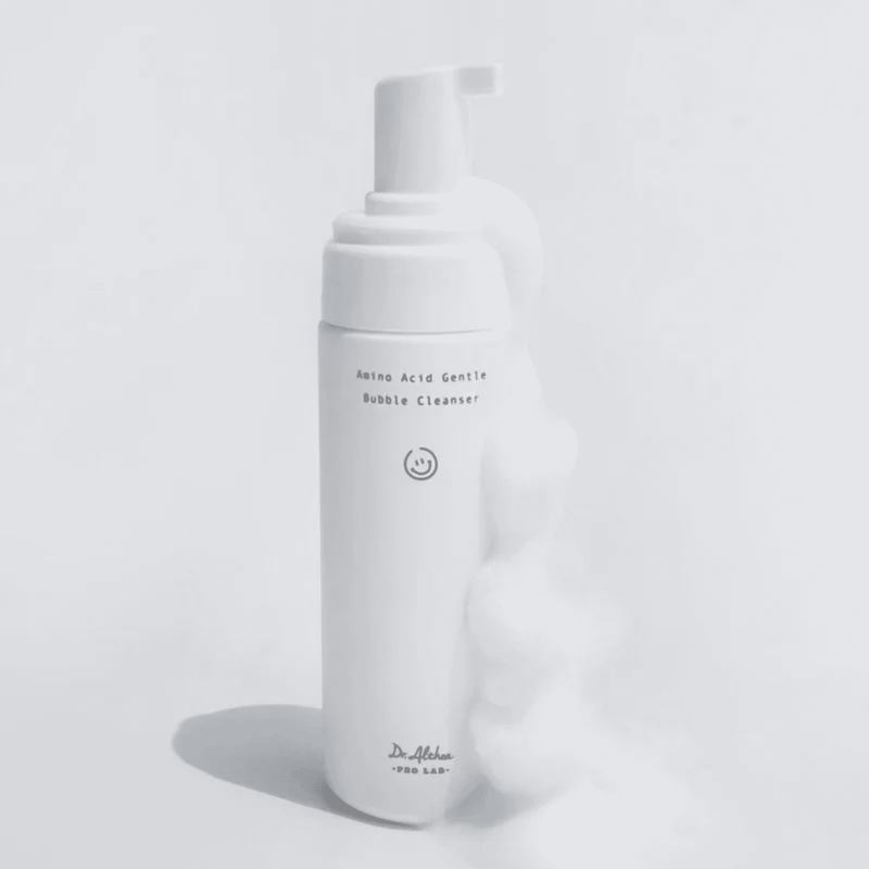 DR.ALTHEA Amino Acid Gentle Bubble Cleanser (140ml) with texture coming out