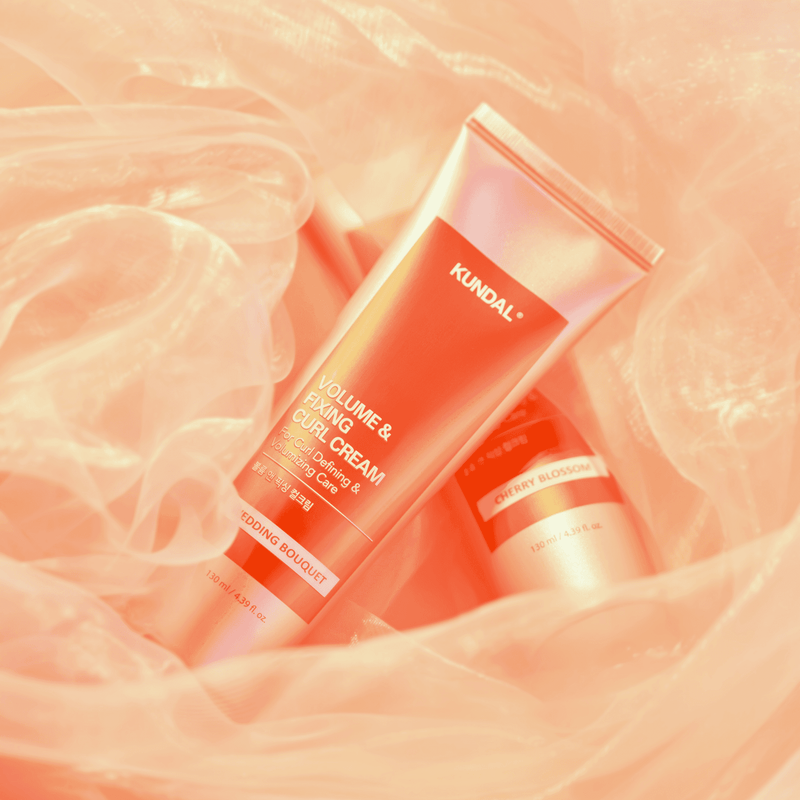 KUNDAL Volume & Fixing Curl Dream Wedding Bouquet (130ml) Heat Protection