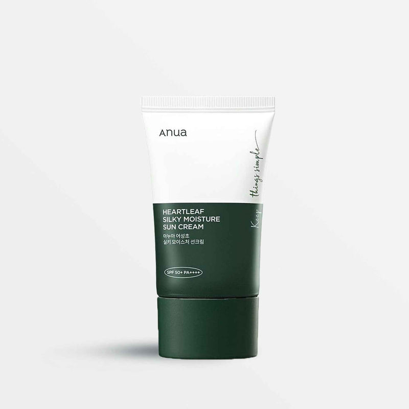 ANUA Heartleaf Silky Moisture Sun Cream SPF50+ PA++++ (50ml)