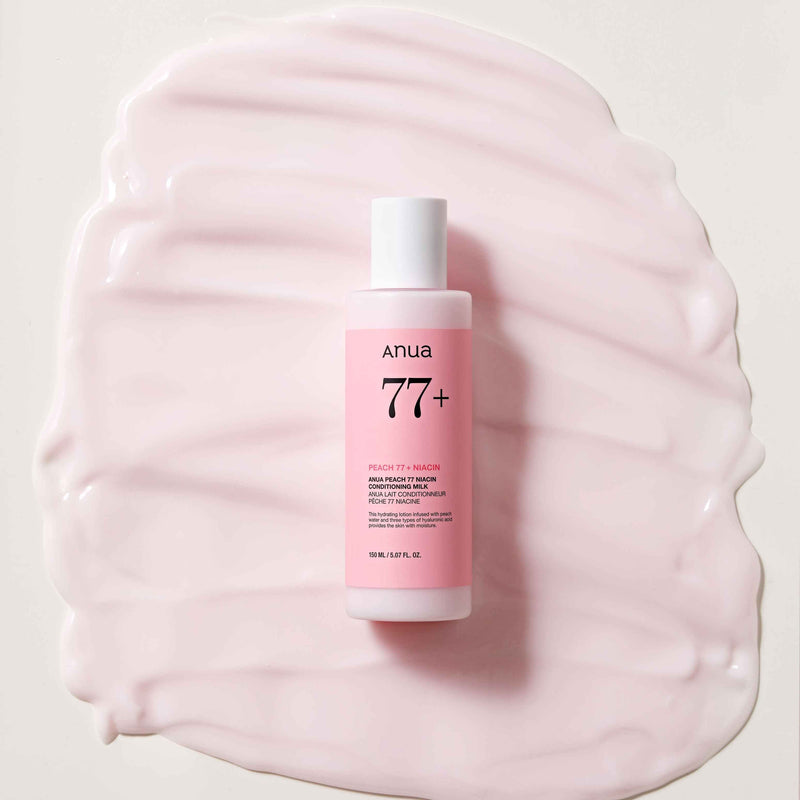 ANUA Peach 77 Niacin Conditioning Milk (150ml) texture