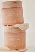 HOUSE OF HUR Brightening Skin Prep Essence Pad (70ea) texture and packaging