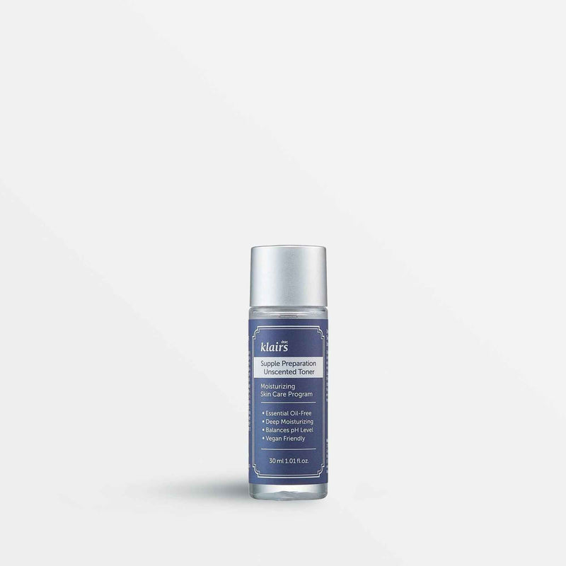 DEAR, KLAIRS Supple Preparation Unscented Toner Mini (30ml)