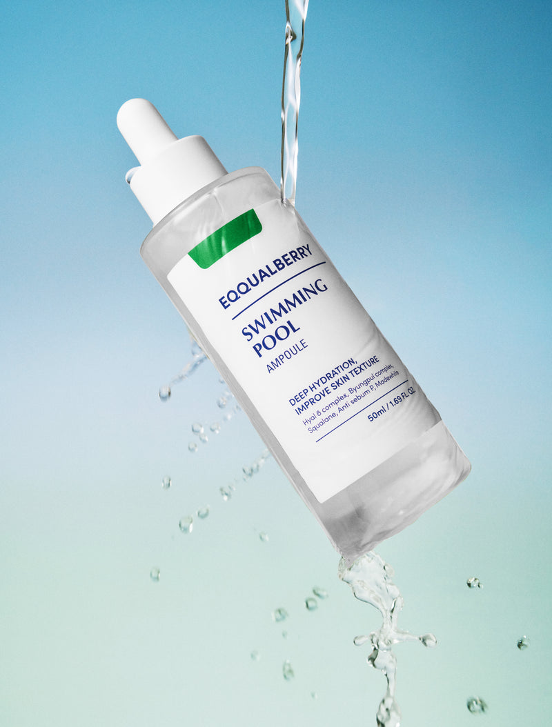 Eqqualberry Swimming Pool Ampoule (50ml) CONCEPT SHOT