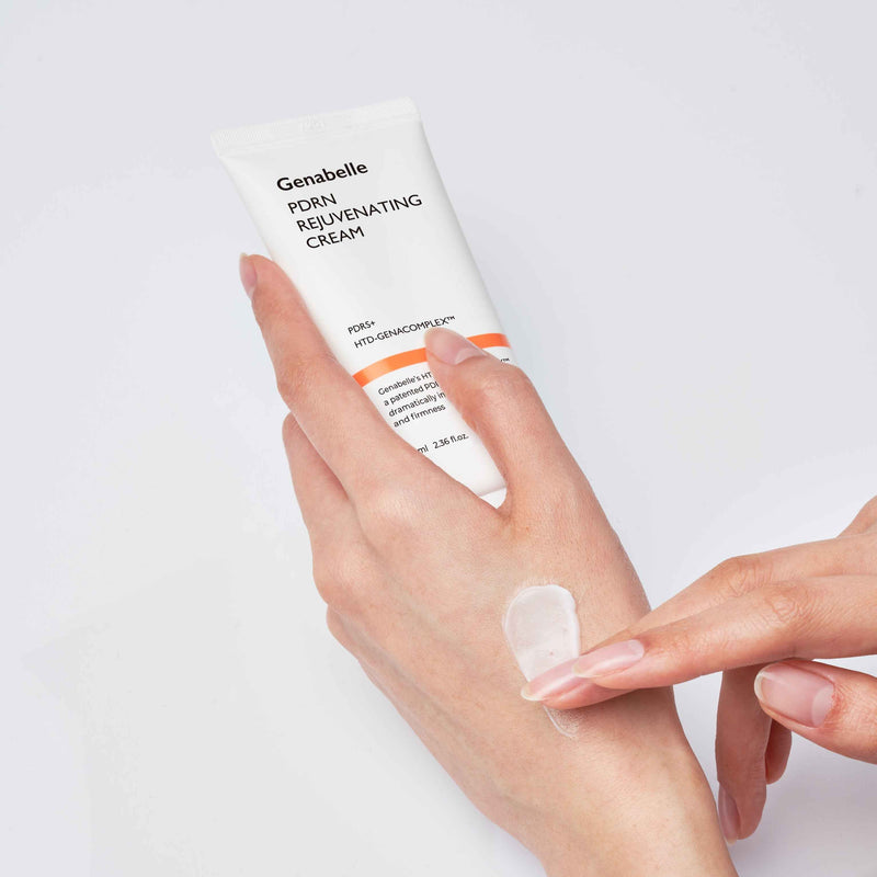 Genabelle PDRN Rejuvenating Cream (70ml) APPLICATION