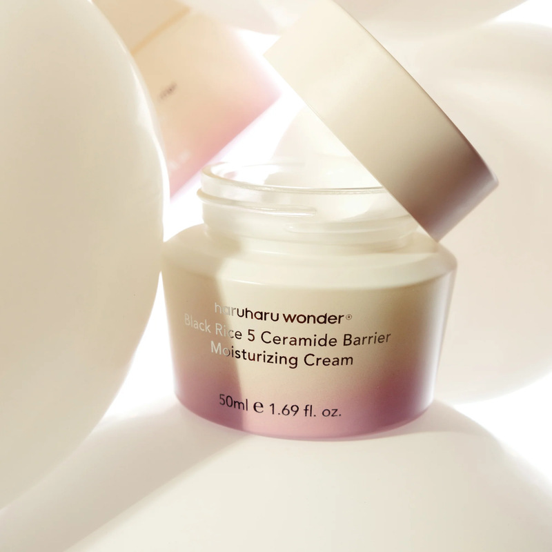 Haruharu Wonder Black Rice 5 Ceramide Barrier Moisturising Cream (50ml) Skin Cupid CONCEPT SHOT