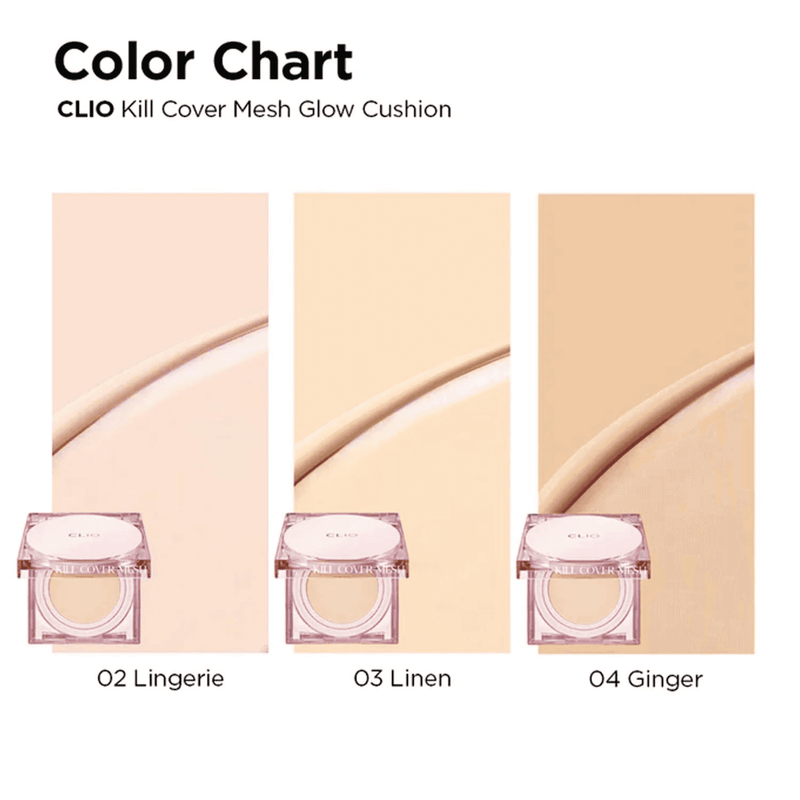 CLIO Kill Cover Mesh Glow Cushion Mini