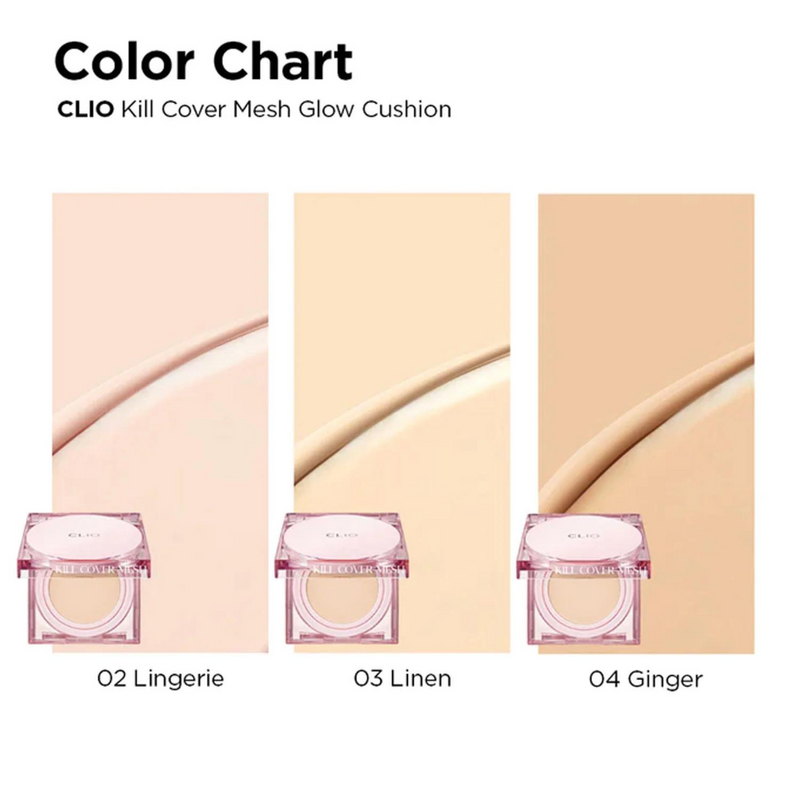 CLIO Kill Cover Mesh Glow Cushion Mini