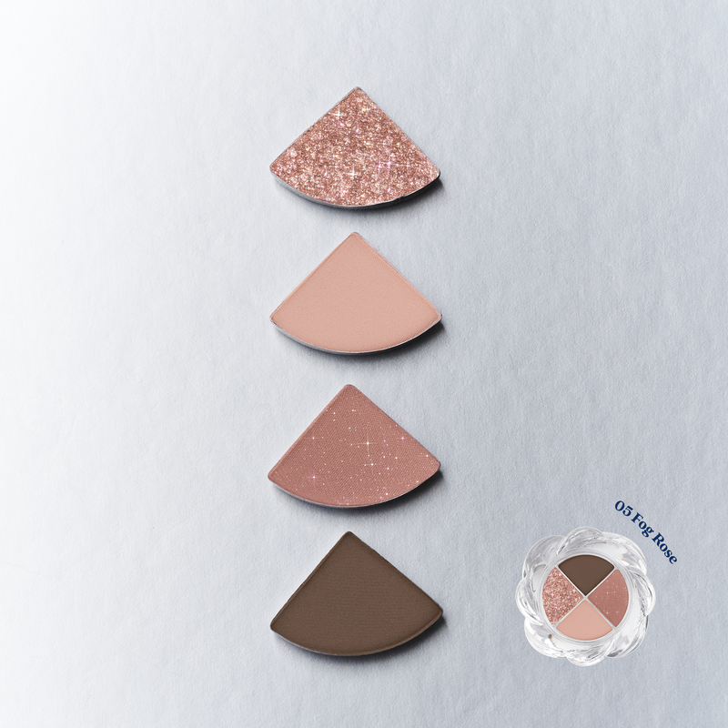 Muzigae Mansion Twist Pot Eye Palette 05 COLOUR SWATCHES