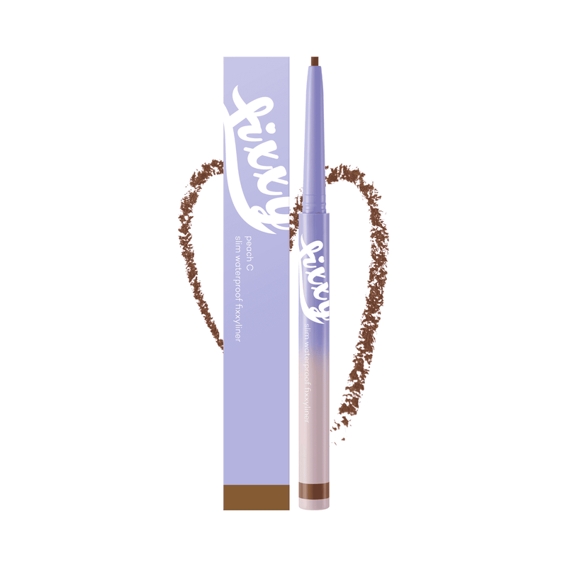 Peach C Slim Waterproof Fixxyliner (9g) 03 Soft Brown
