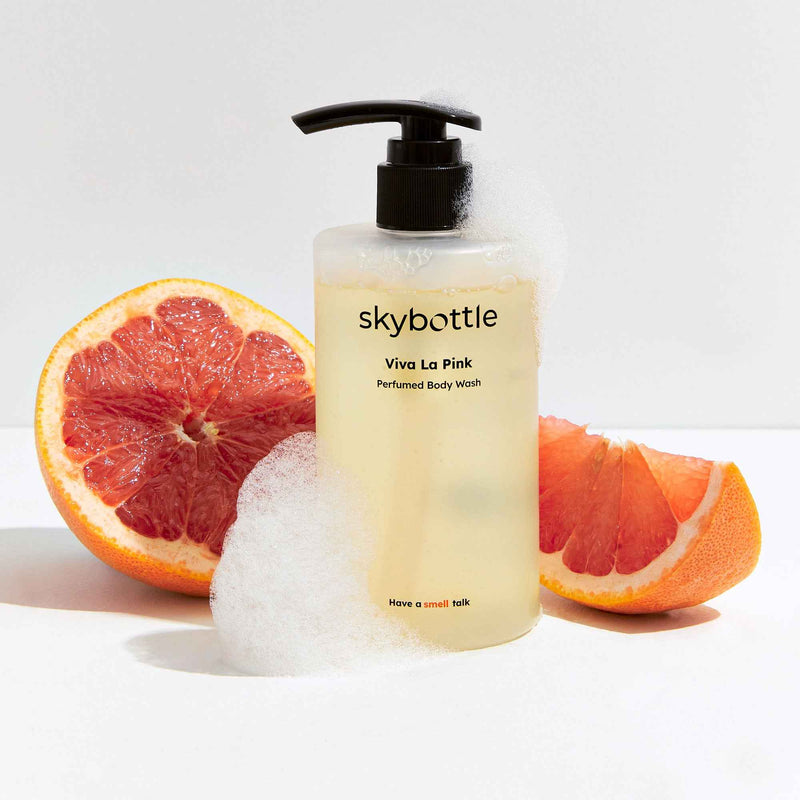 SkyBottle Perfumed Body Wash White Rain (300ml)