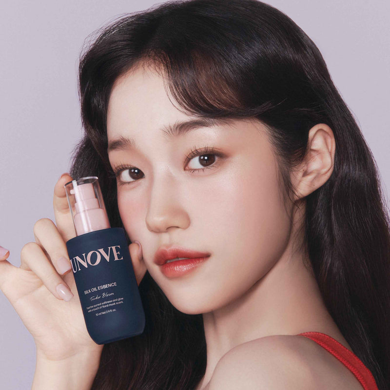 UNOVE Silk Hair Oil Tender Bloom (70ml) MODEL