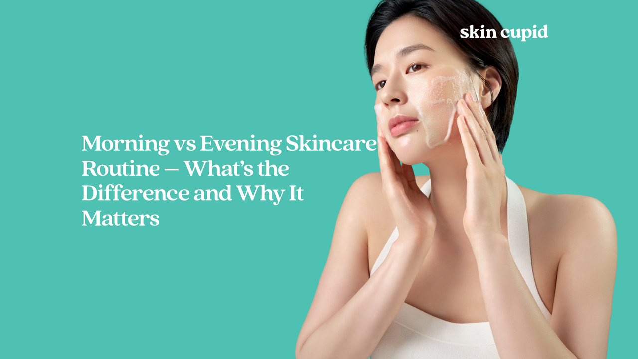 Morning vs Evening Skincare Routine – What’s the Difference and Why It Matters