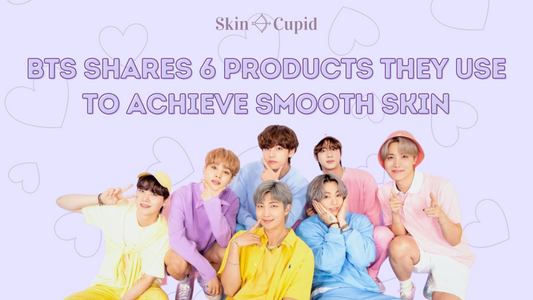 BTS Share 6 Products They Use To Achieve Smooth Skin skin cupid blog skincare used by bts members