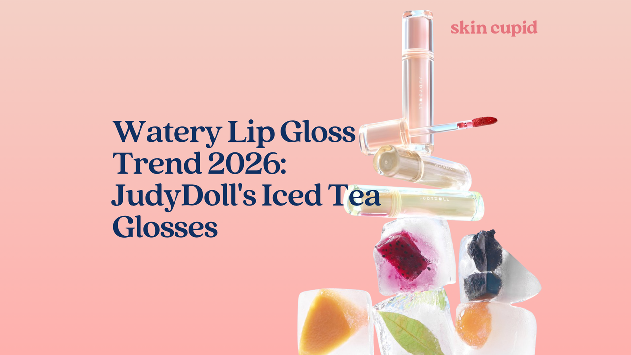 Watery Lip Gloss Trend 2026: JudyDoll's Iced Tea Glosses