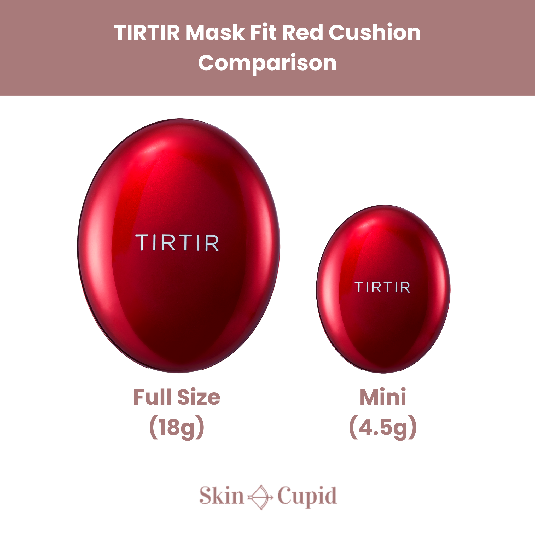 TIRTIR Mask Fit Red Cushion Comparison