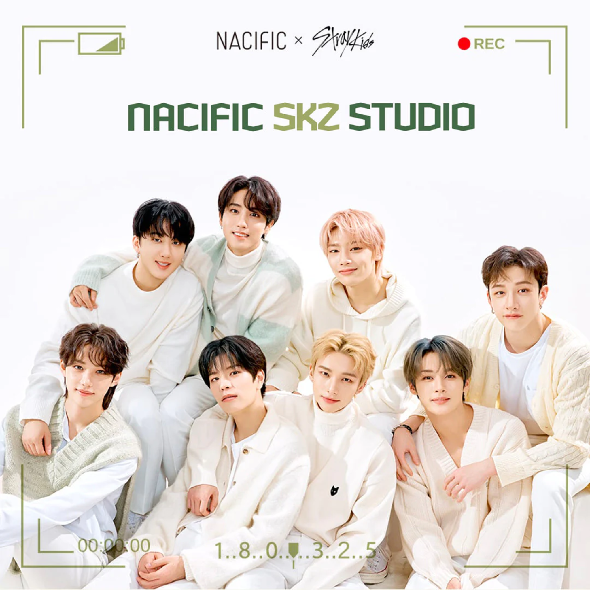 NACIFIC X STRAY KIDS Studio Photo Booth OT8 Photocards (Limited Editio –  Skin Cupid