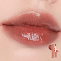 ROM&ND Dewyful Water Tint Muteral Nude Series (5g)- shade 12 canyon on lips