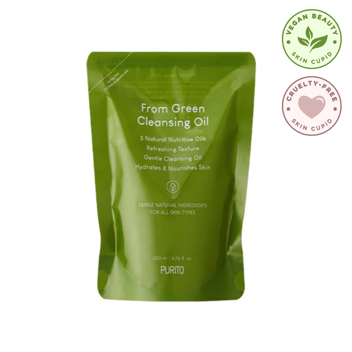 PURITO From Green Cleansing Oil Refill (200ml)