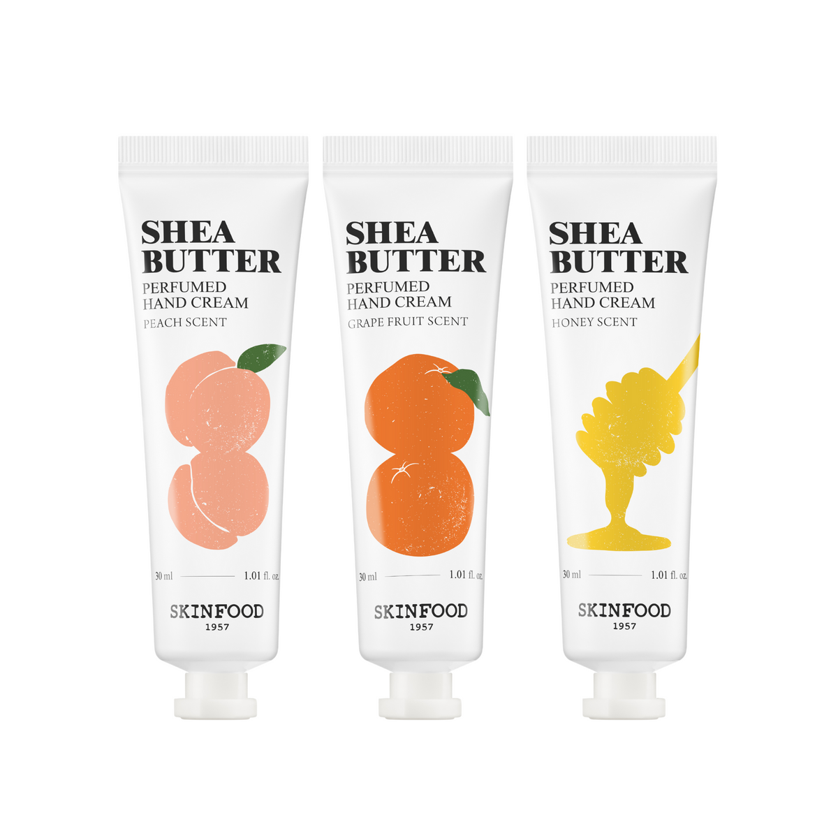 SKINFOOD Sheabutter Perfumed Hand Cream (30ml) - 3 Types