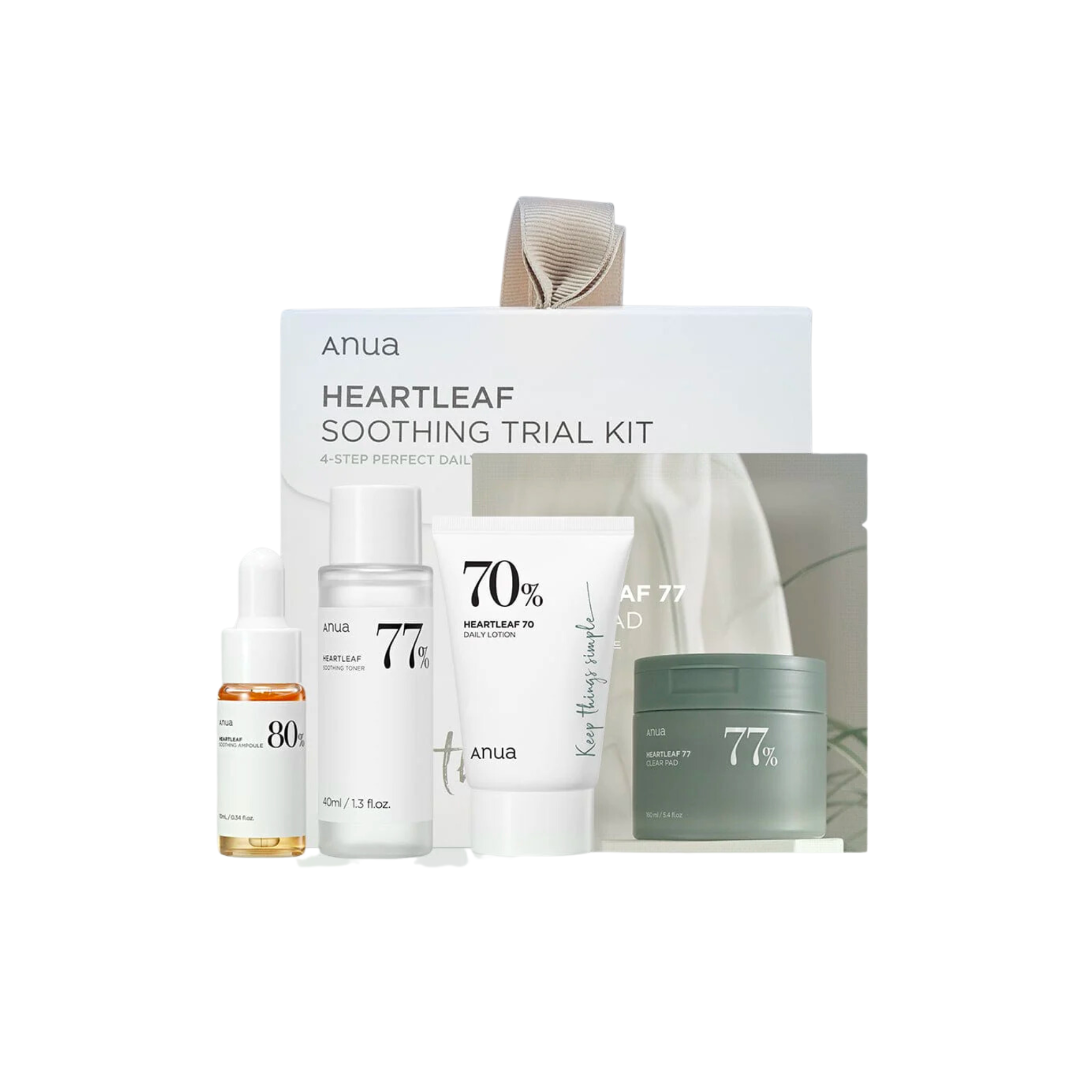 ANUA Heartleaf Soothing Trial Kit (4 Items) 