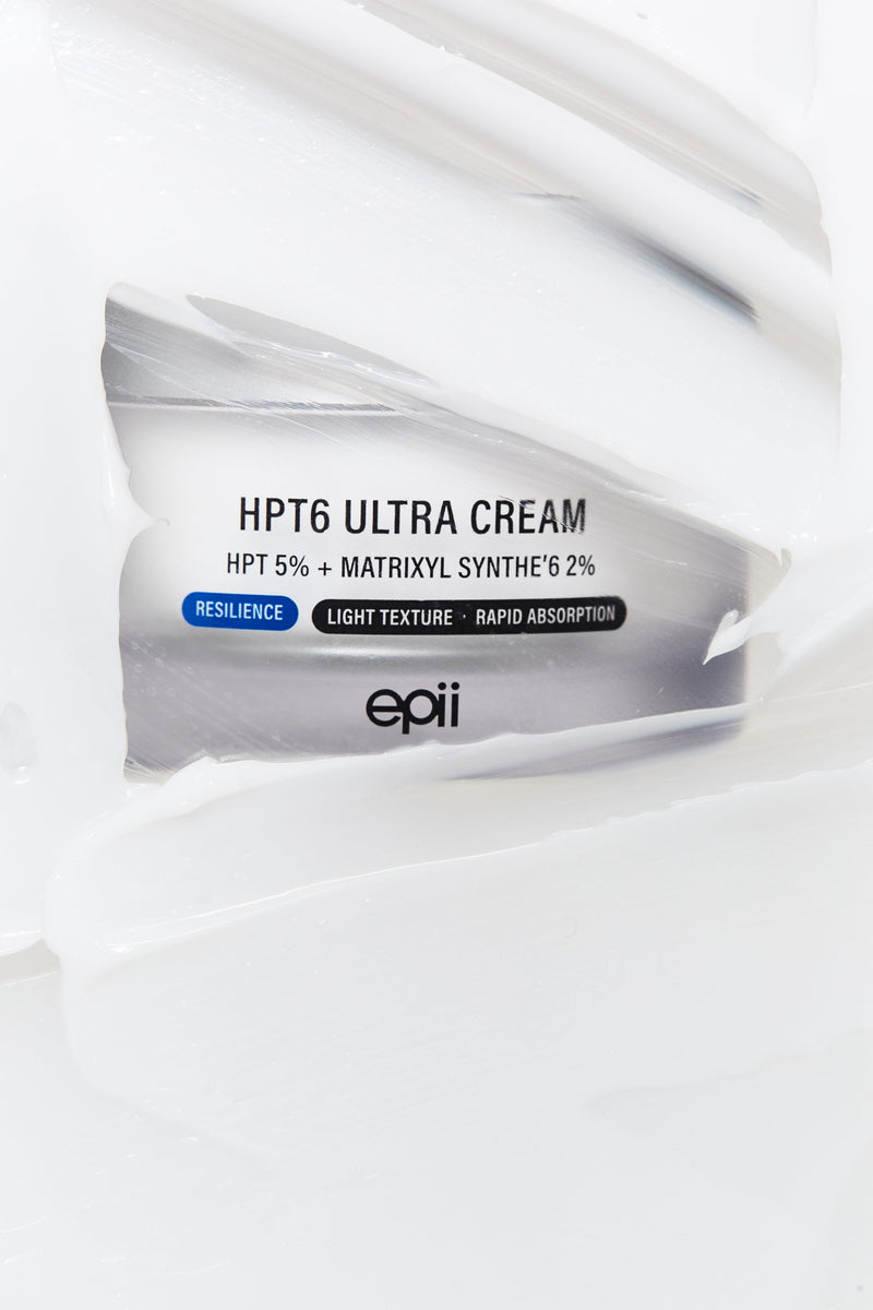 EPII HPT6 Ultra Cream 5% moisturiser editorial shot