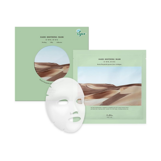 DR. ALTHEA Oasis Soothing Mask (1pcs) with face mask shown