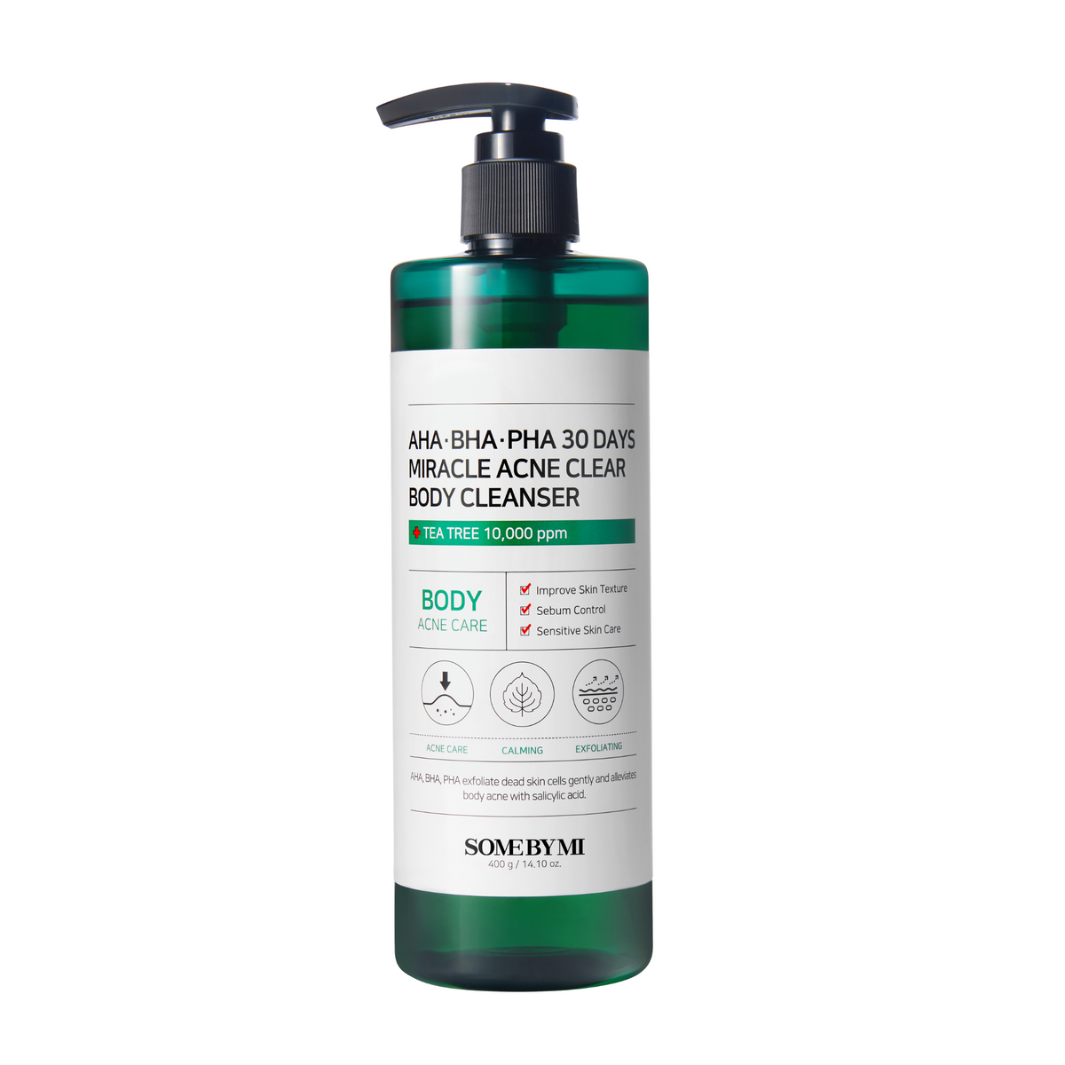 SOME BY MI AHA BHA PHA 30 Days Miracle Clear Body Cleanser (400ml)