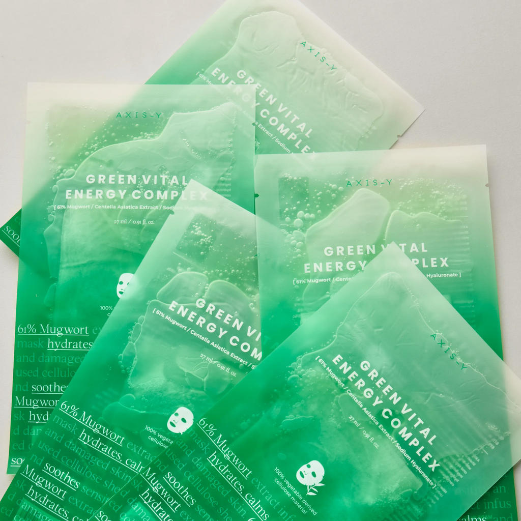 AXIS-Y Mugwort Green Vital Energy Complex Sheet Mask (1pcs) – Skin Cupid
