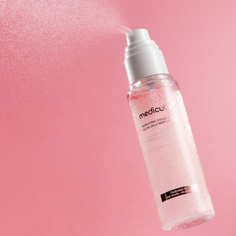 PDRN Pink Collagen Glow Jelly Mist Serum (100ml)