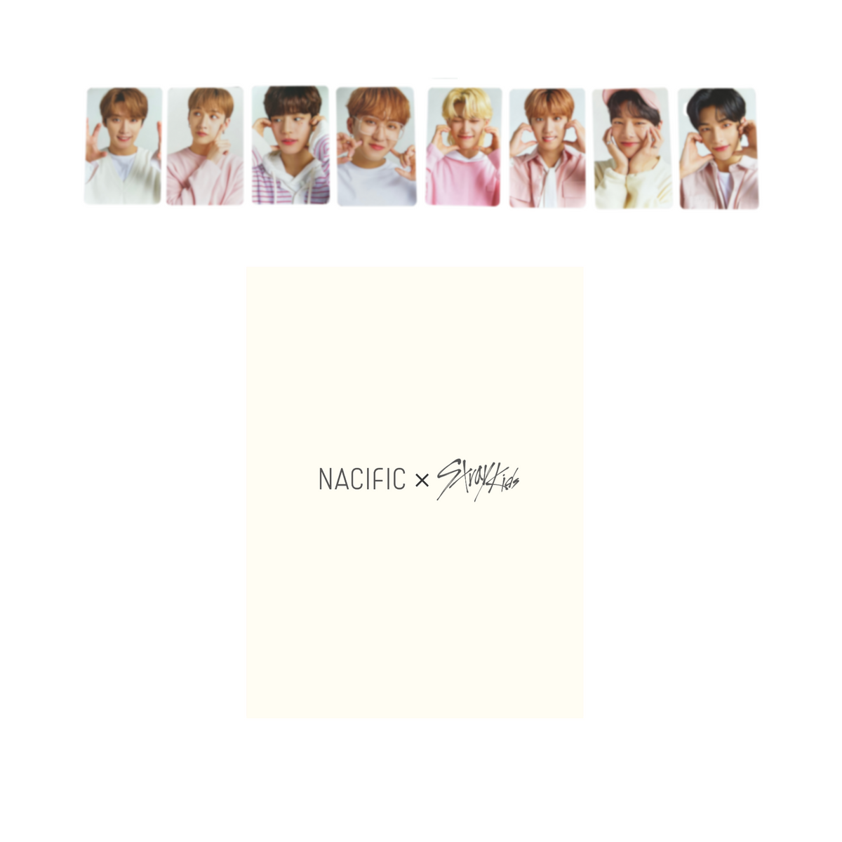 NACIFIC X STRAY KIDS Double Sided Photocards 