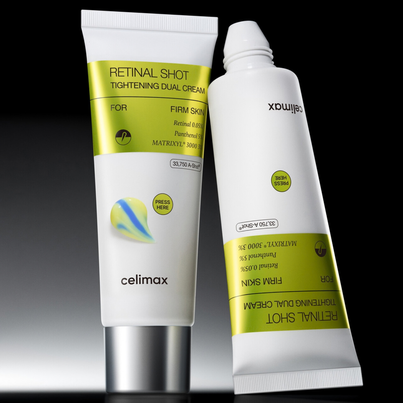 CELIMAX Vita-A Retinal Shot Tightening Dual Cream texture