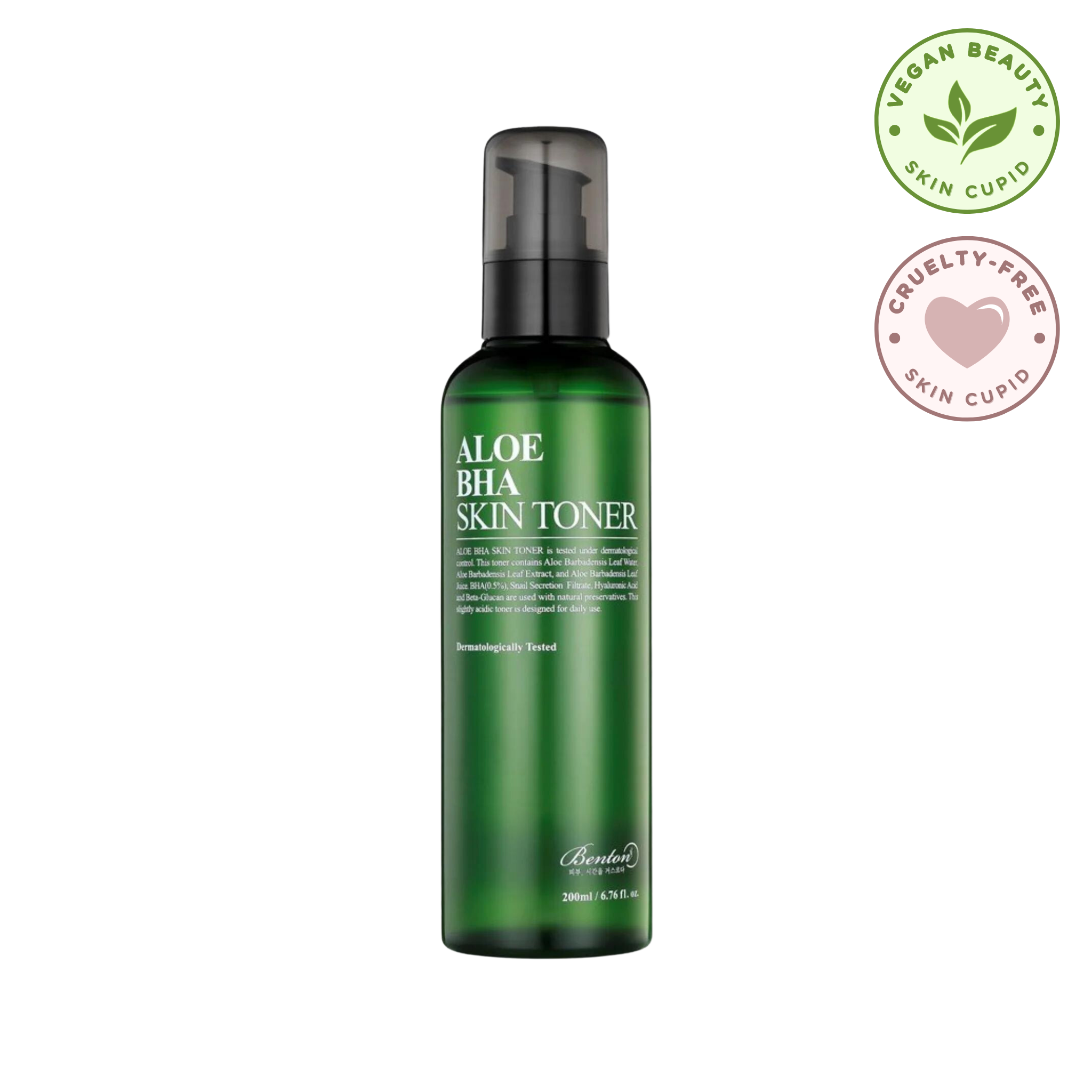 BENTON Aloe BHA Skin Toner (200ml) Media 1 of 2