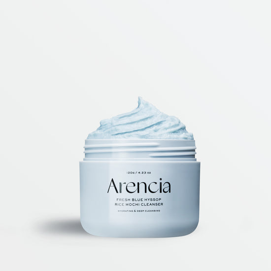 Arencia Blue Hyssop Rice Mochi Cleanser (120g)