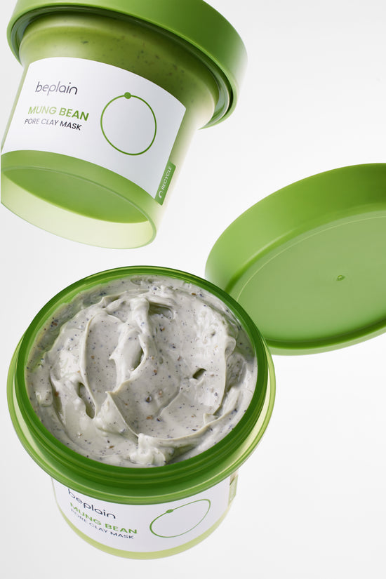 Beplain Mung Bean Pore Clay Mask (120ml) CONCEPT SHOT
