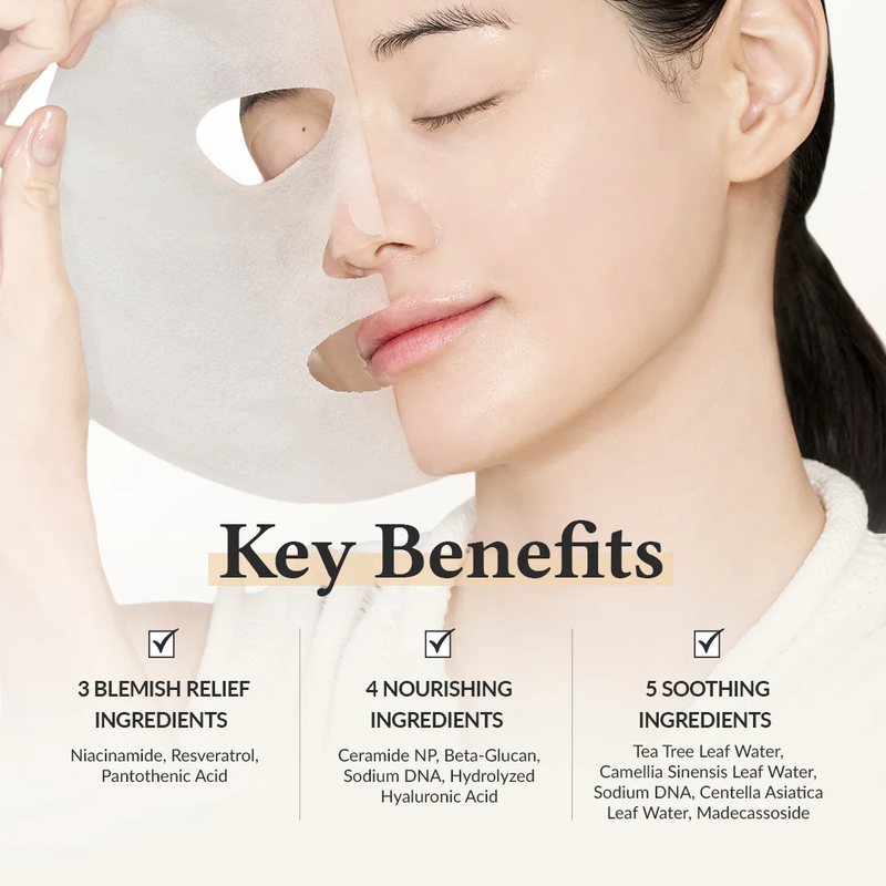 Dr.Althea 345 Relief Cream Mask (4pcs) Skin Cupid MODEL
