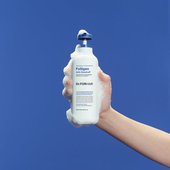 Dr For HairFolligen Anti-Dandruff Shampoo (500ml) Skin Cupid STAGE SHOT