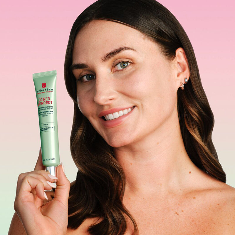 Erborian CC_Red_Correct_Cream_SPF30 Skin Cupid MODEL