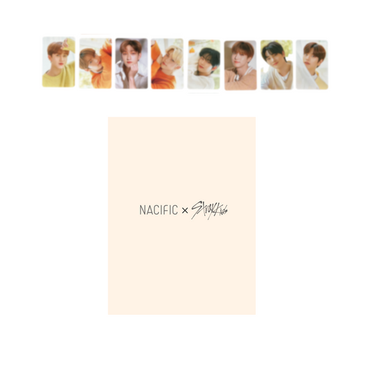 NACIFIC X STRAY KIDS Beige OT8 Photocards