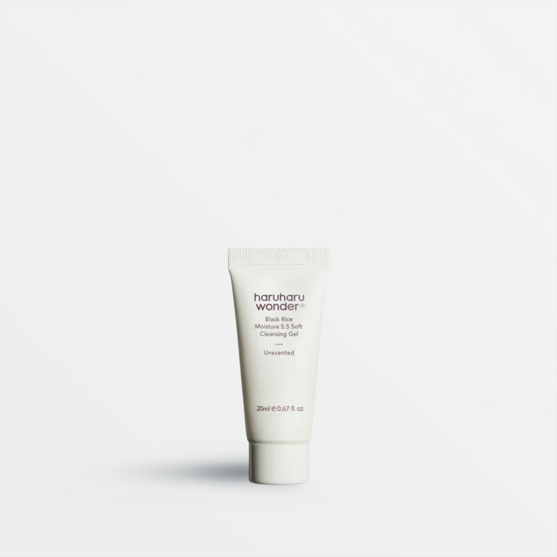 HARUHARU Wonder Black Rice Moisture 5.5 Soft Cleansing Gel Mini (20ml) Skin Cupid