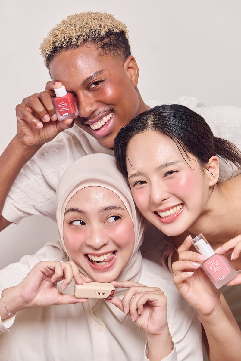 House of Hur Moist Ampoule Blusher - 6 Shades MODEL (20ml)