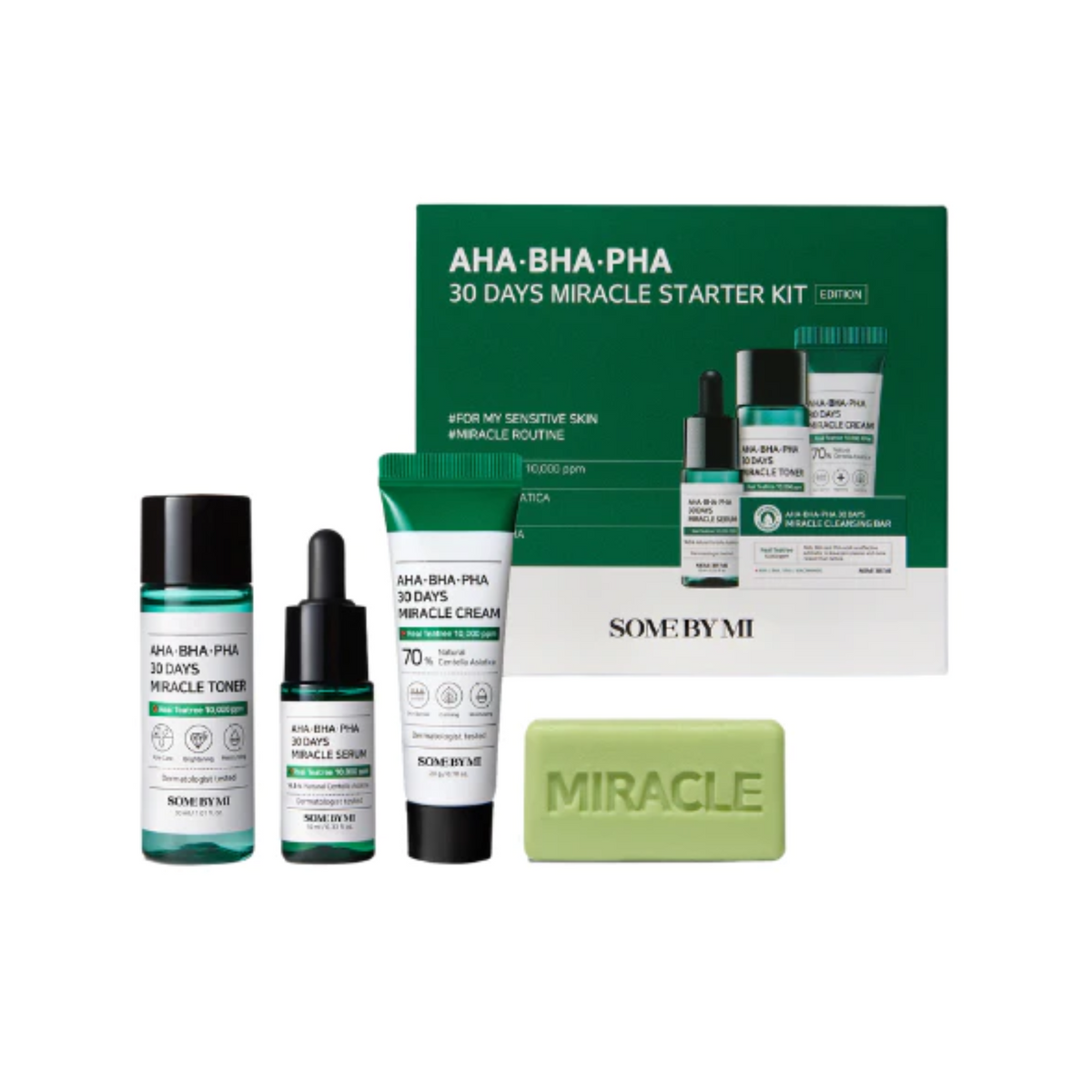 SOME BY MI AHA-BHA-PHA 30 Days Miracle Starter Kit (4 items)