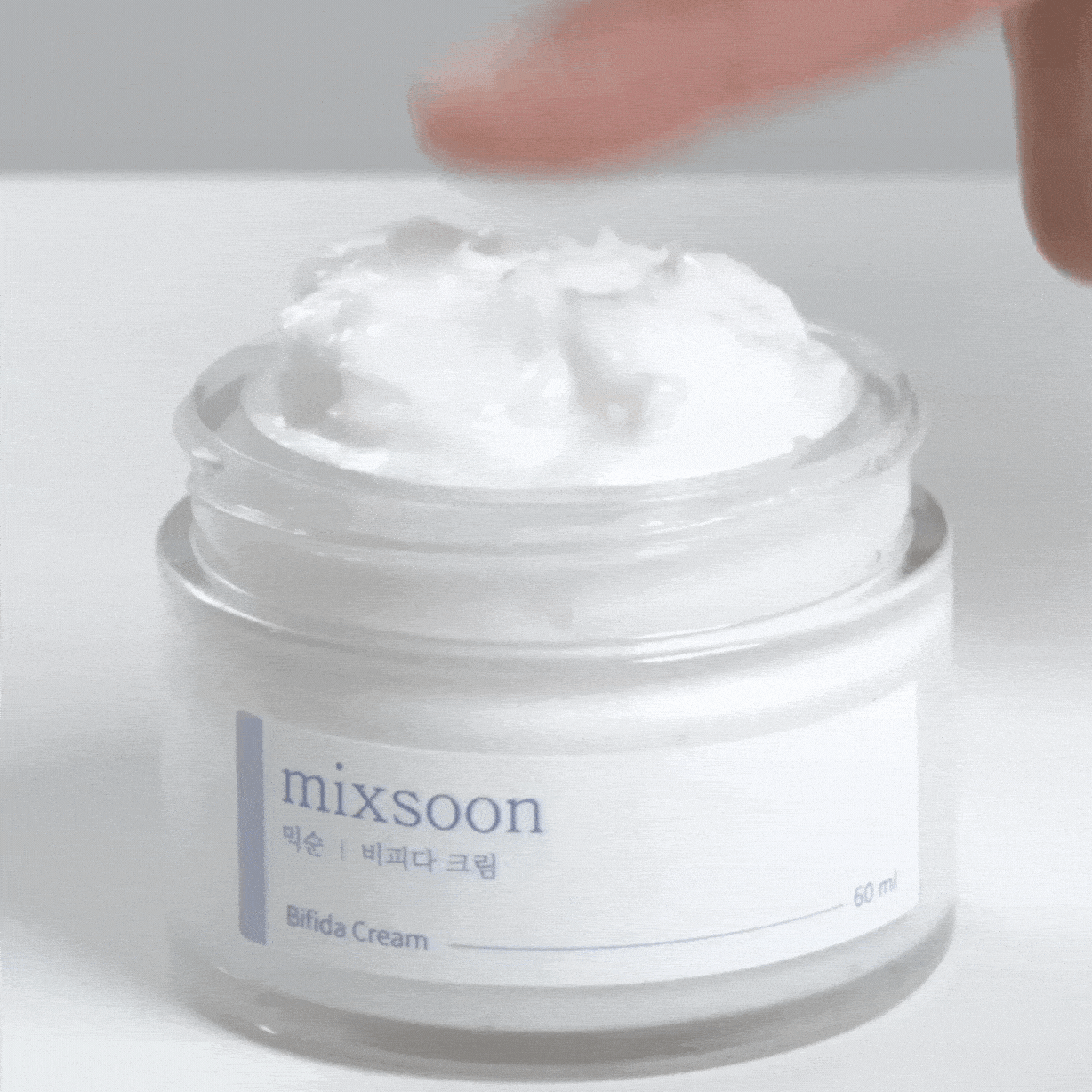 MIXSOON Bifida Cream (60ml) Texture gif