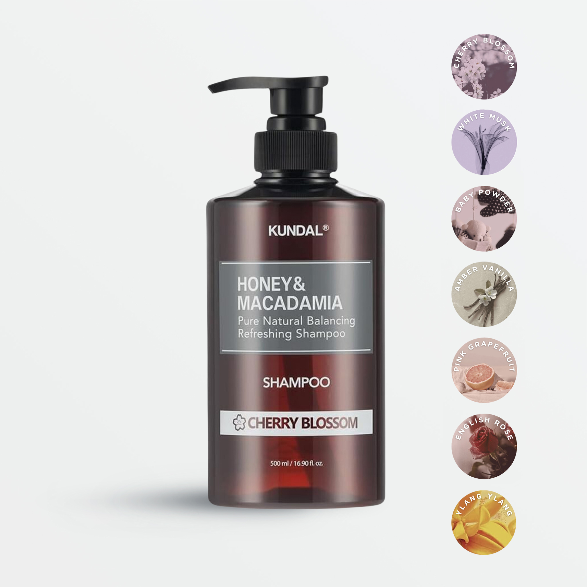 KUNDAL Honey Macadamia Nature Shampoo Scents (500ml) – Skin