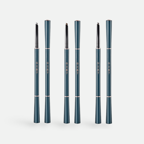 Luodai Floral Eyebrow Define Powder Pencil (Chisel Tip 1+1)