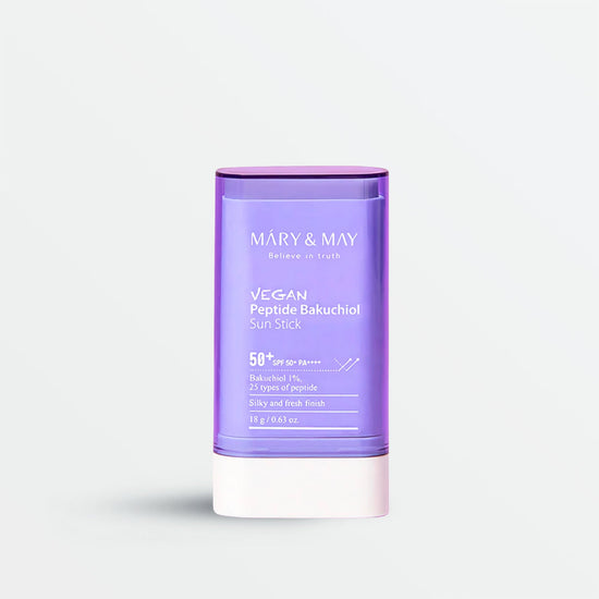 Mary & May Vegan Peptide Bakuchiol Sun Stick SPF50+ PA++++ (18g)