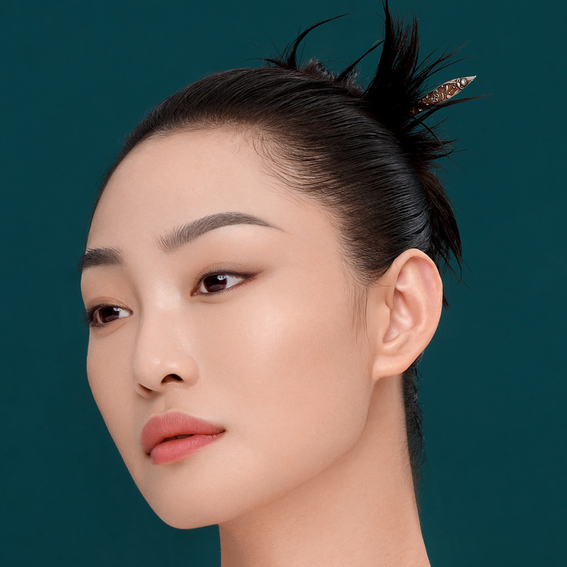Luodai Floral Eyebrow Define Powder Pencil (Chisel Tip 1+1)