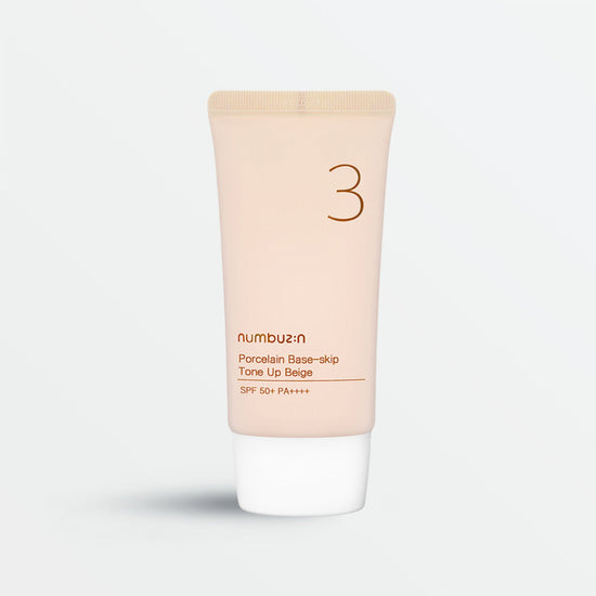 NUMBUZIN No.3 Porcelain Base-Skip Tone Up Beige SPF50+ PA++++(50ml)